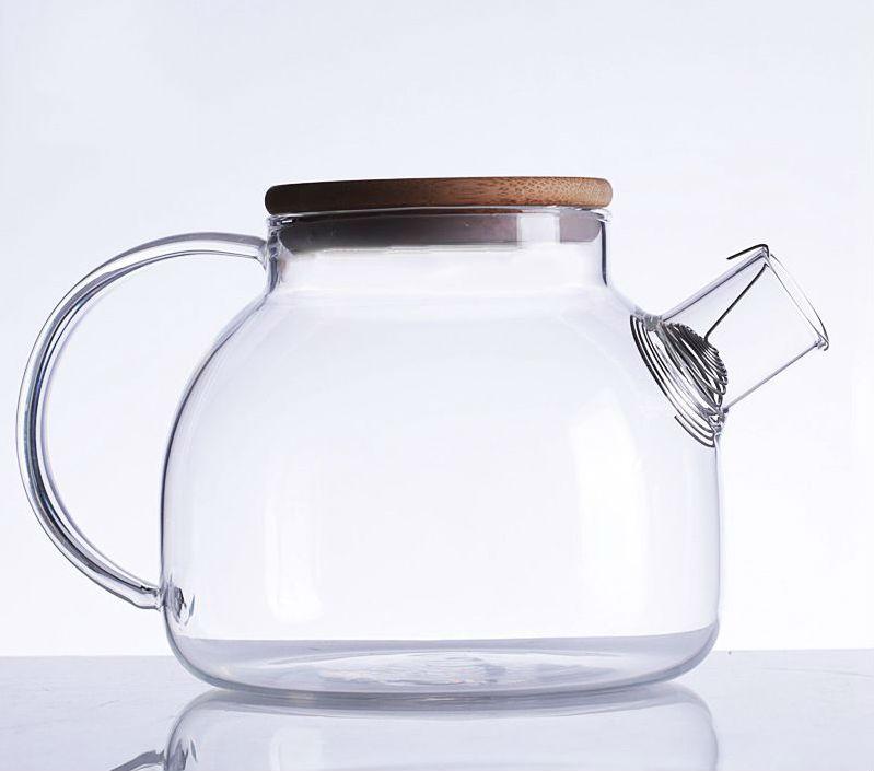 Glass Kettle Container